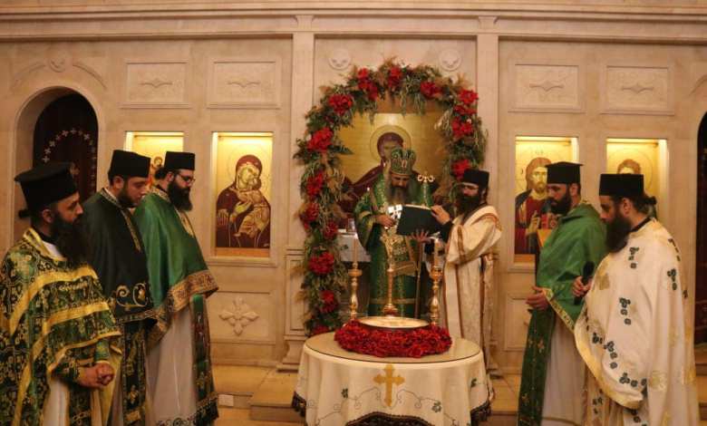 المتروبوليت أنطونيوس(الصوري) يحتفل بعيد القديس سيرافيم ساروفسكي ويكرم ذخائره المقدسة.