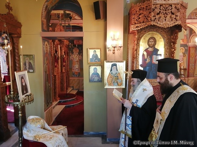 Τρισάγιο και από τον Μητρ. Μάνης για τον μακαριστό Χριστόδουλο