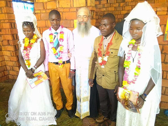 80 Baptisms and 2 weddings celebrated in Tanzania