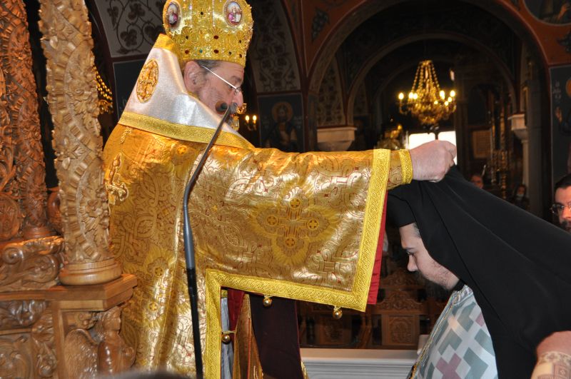 Χειροθέτησε Αρχιμανδρίτη ο Μητροπολίτης Δράμας
