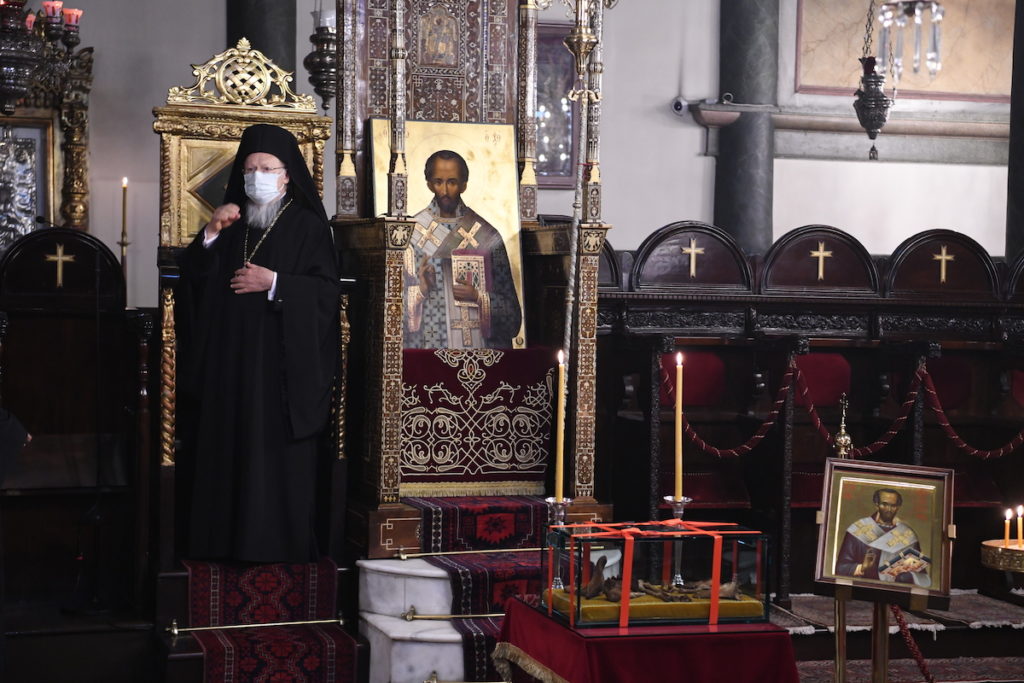 Εορτάστηκε ο Άγιος Ιωάννης ο Χρυσόστομος στο Φανάρι