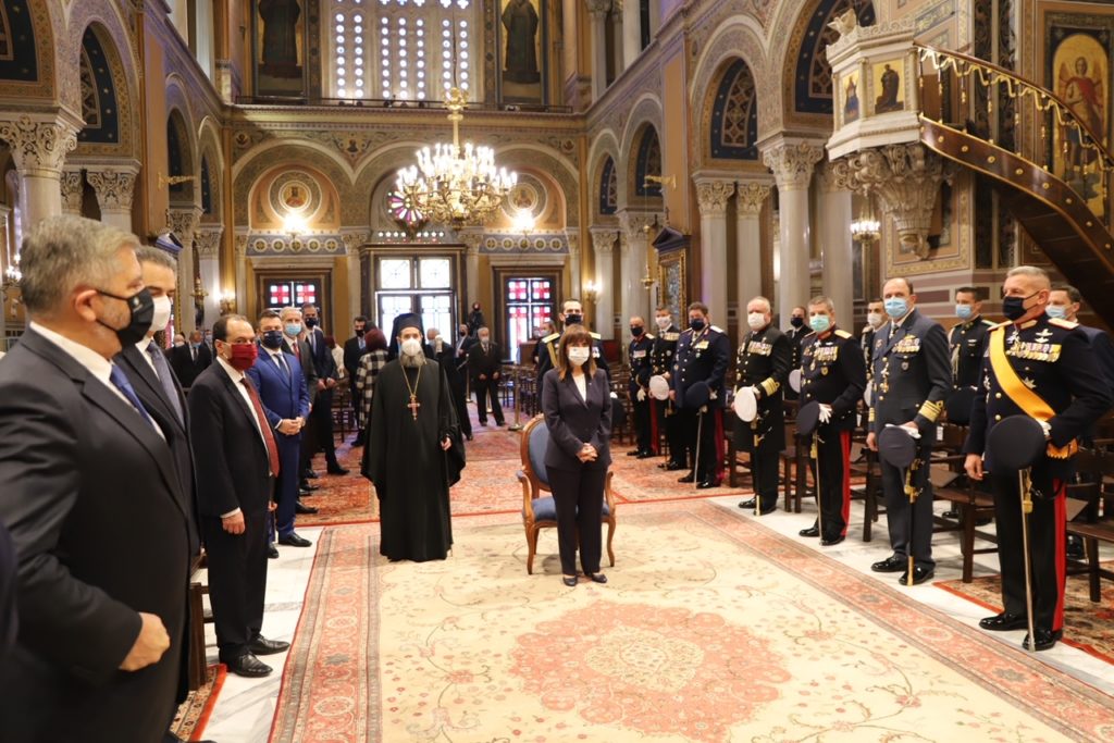 Δοξολογία για το νέο έτος στον Μητροπολιτικό Ναό Αθηνών