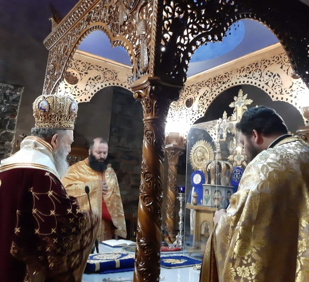 Στην Παλαιοχριστιανική Βασιλική της Αγίας Παρασκευής Χαλκίδος