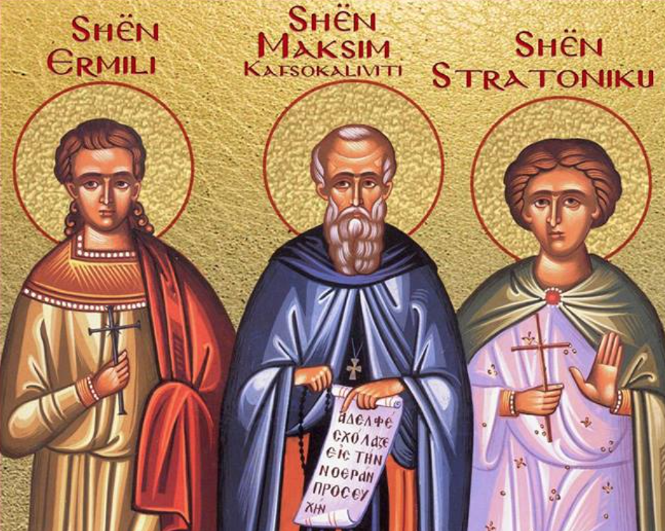 Shenjtori i ditës: Dëshmorët Ermili, Stratoniku – Oshënar Jakovi i Nisivës