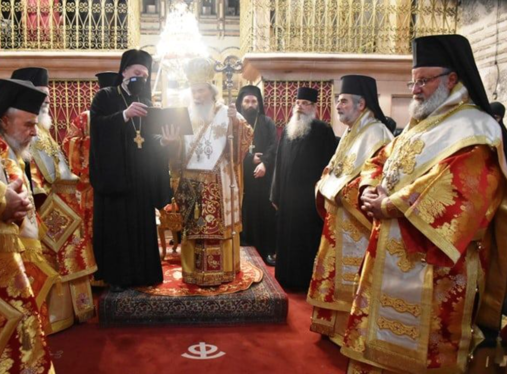 البطريركية الأورشليمية تحتفل بعيد ختان ربنا ومخلصنا يسوع المسيح بالجسد وبعيد القديس باسيليوس الكبير