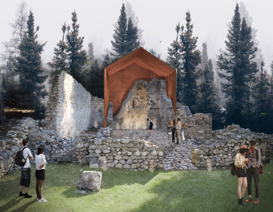 Restaurim i Kishës së Shën Marisë, aty ky kryenin shërbesat fetare Gjergj Kastrioti dhe bashkëshortja e tij, Donika