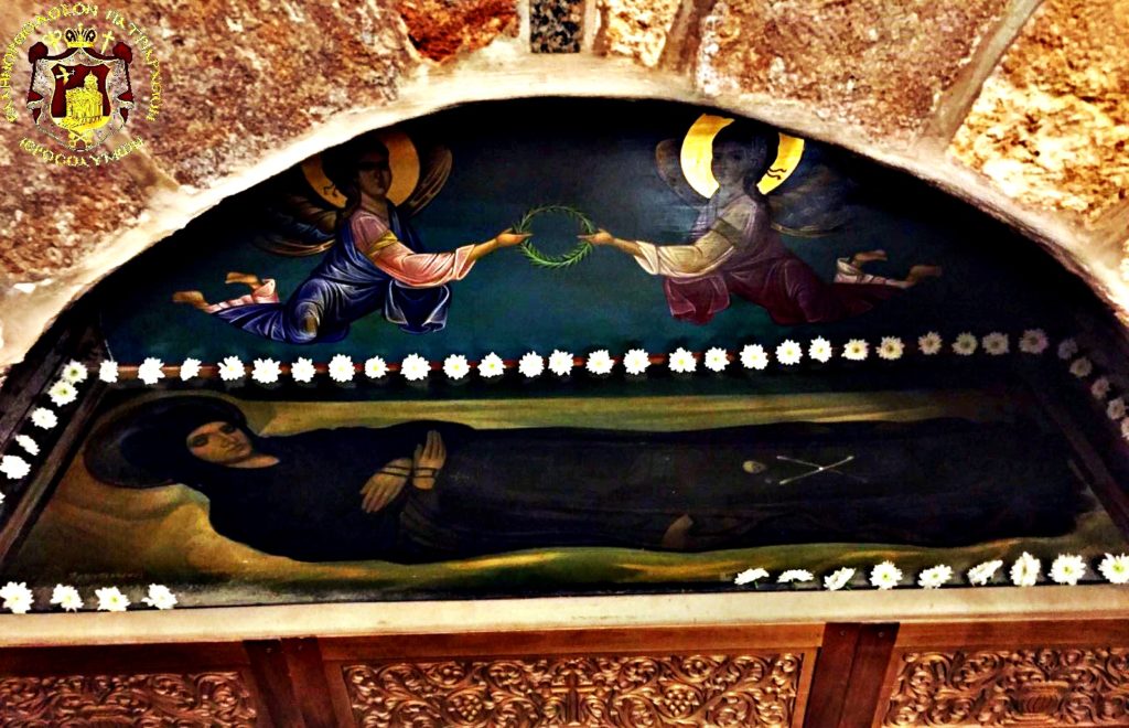 Η εορτή της Οσίας Μελάνης στη Mονή της Μεγάλης Παναγίας