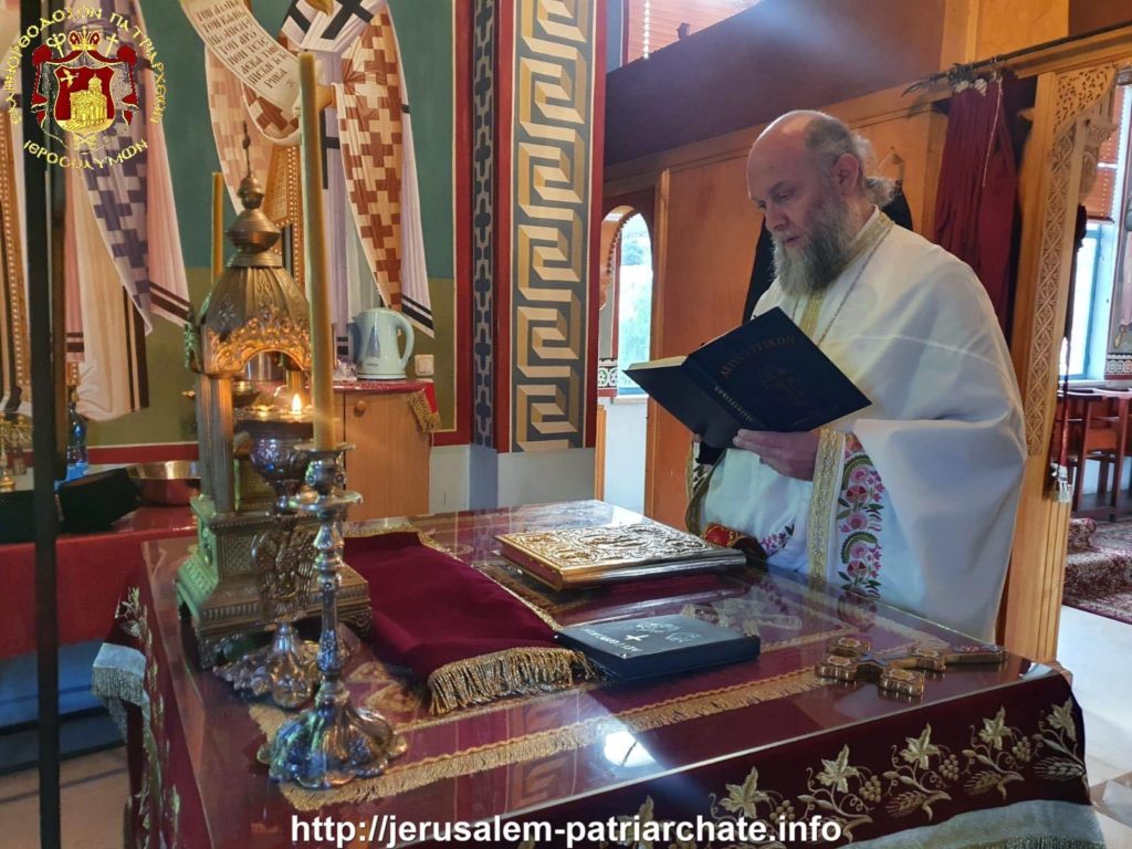 Εσπερινός στον Άγιο Στέφανο Ιεροσολύμων (ΦΩΤΟ)