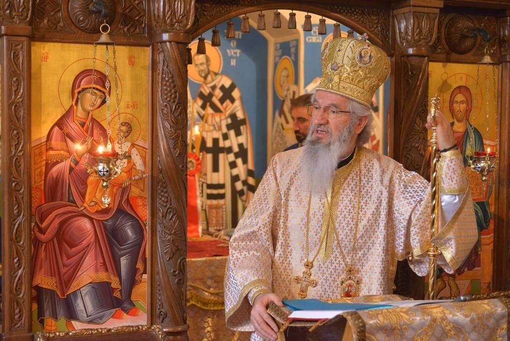 Владика Јован богослужио у манастиру Каленићу