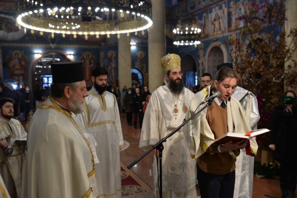 Божићна Литургија у Саборном храму у Нишу