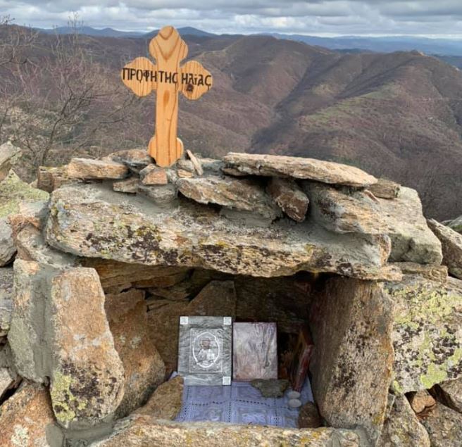 To τάμα στον Προφήτη Ηλία στο Σέλλωμα