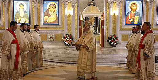 Saint Sava Day in Saint Sava Cathedral in Belgrade