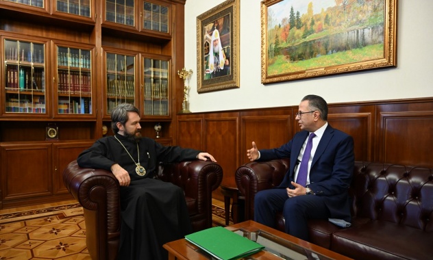 DECR chairman meets with newly appointed ambassador of Hashemite Kingdom of Jordan in Russian Federation
