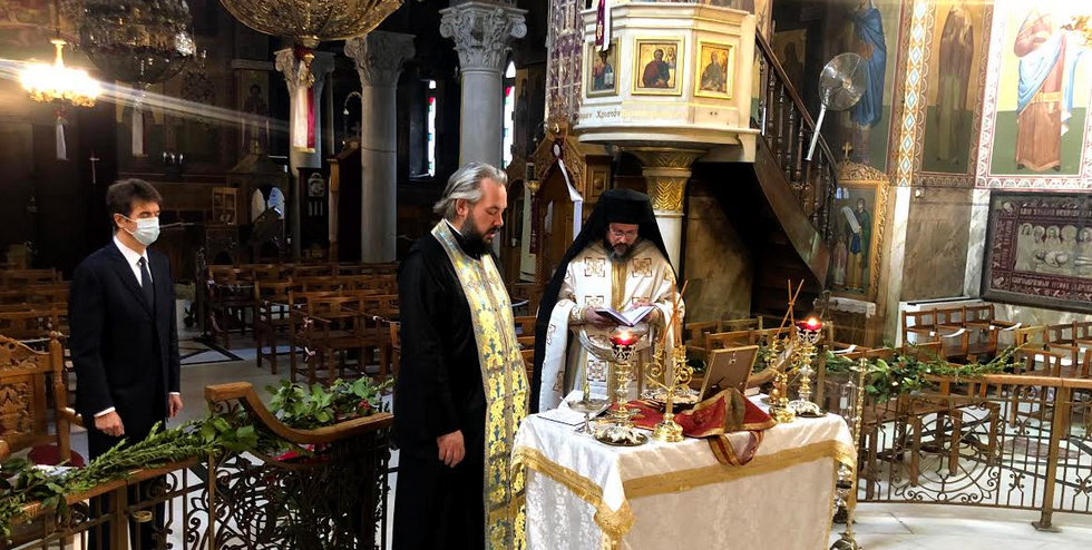 Света Литургија и четрдесетодневни парастос патријарху Иринеју у Атини