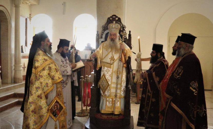 صاحب السيادة المطران خريستوفوروس يزور مدينة عجلون