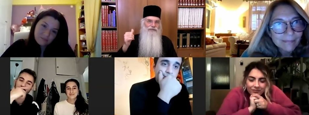 Έξι νέοι ηθοποιοί συνομιλούν με τον Μητροπολίτη Μεσογαίας (ΒΙΝΤΕΟ)