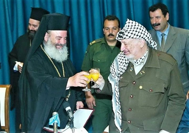 Βηθλεέμ 2000: Αρχιεπίσκοπος Χριστόδουλος – Γιασέρ Αραφάτ