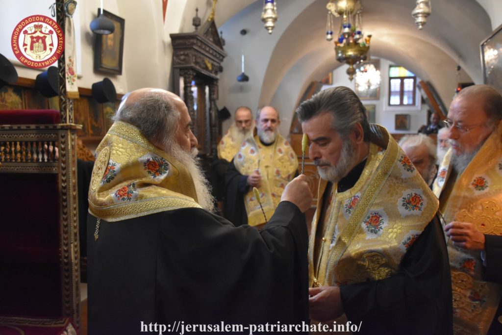 Ευχέλαιο επι τη εορτή των Χριστουγέννων στο Πατριαρχείο Ιεροσολύμων