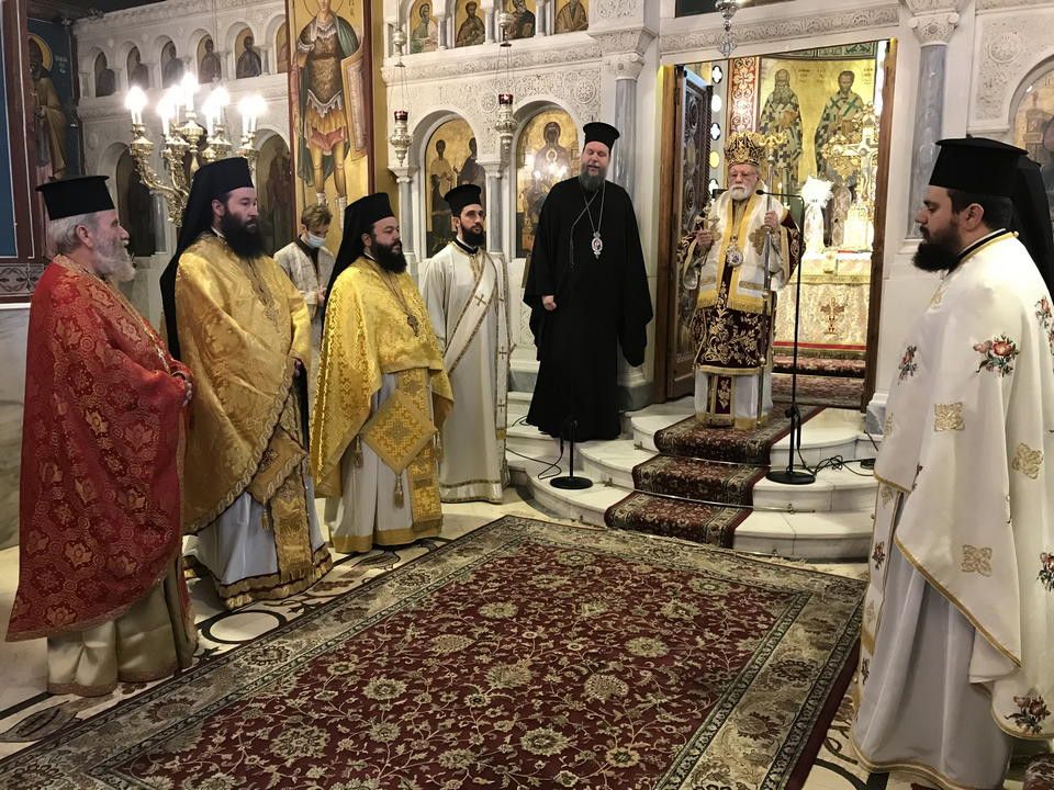 Τίμησαν τα Ονομαστήρια του Μητροπολίτου Ανέων Μακαρίου