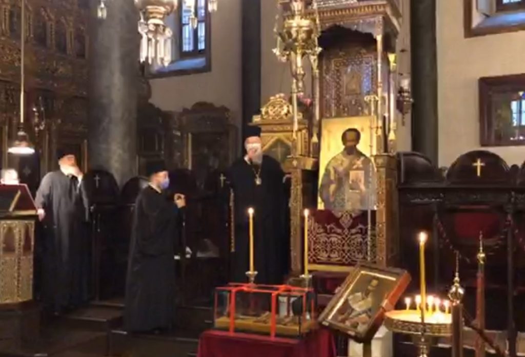 Φανάρι: Πατριαρχική χοροστασία από του Παραθρονίου
