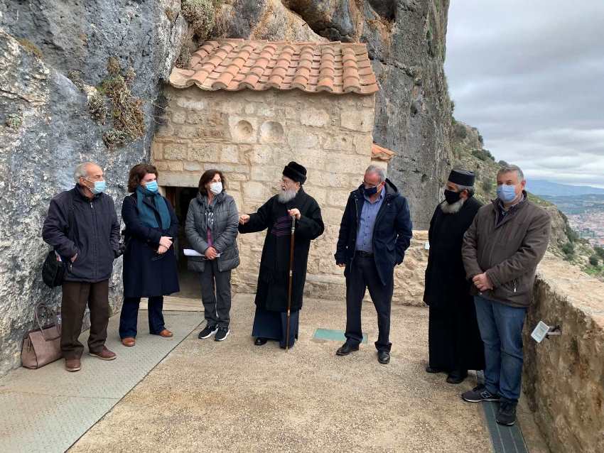 Στο Ιστορικό Καστρομονάστηρο ο Μητροπολίτης Κορίνθου