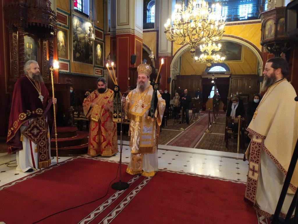 Λιτά εόρτασε τα Ονομαστήριά του ο Μητροπολίτης Πατρών