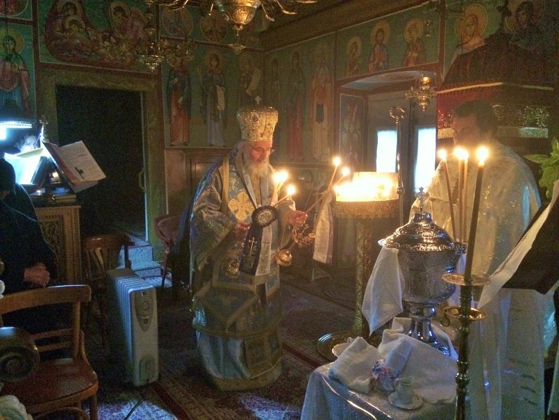 Θεοφάνεια στην Ιερά Μονή Αγίας Αικατερίνης Καλύμνου