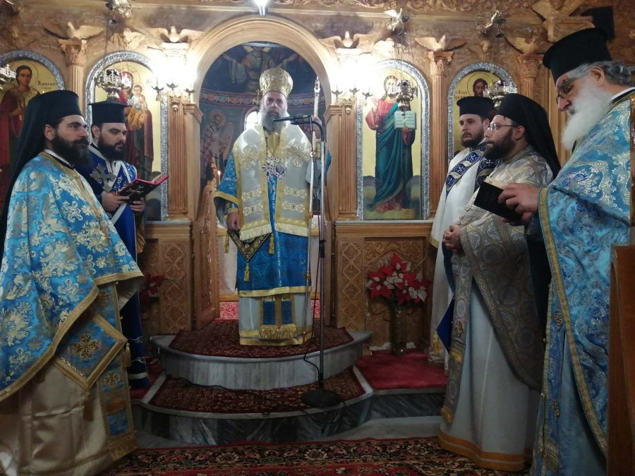 Αρχιερατική Θεία Λειτουργία στο Καρποχώρι Καρδίτσας