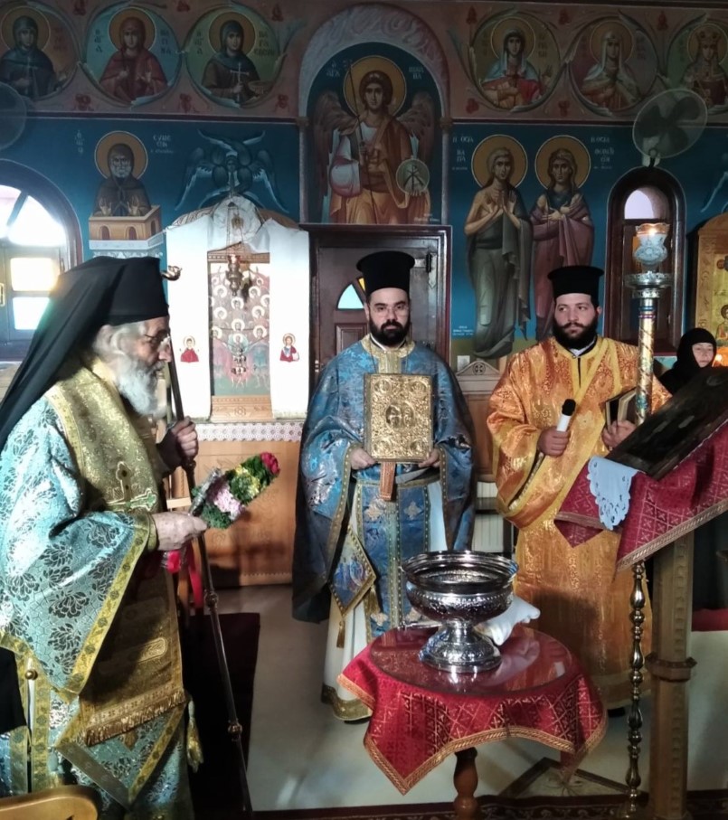 Στην Ιερά Μονή Αγίων Αγγέλων ο Μητροπολίτης Λέρου