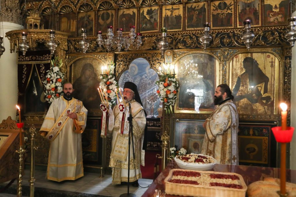 Η πανήγυρη του Αγίου Νεοφύτου του Εγκλείστου στην Ιερά Μονή του