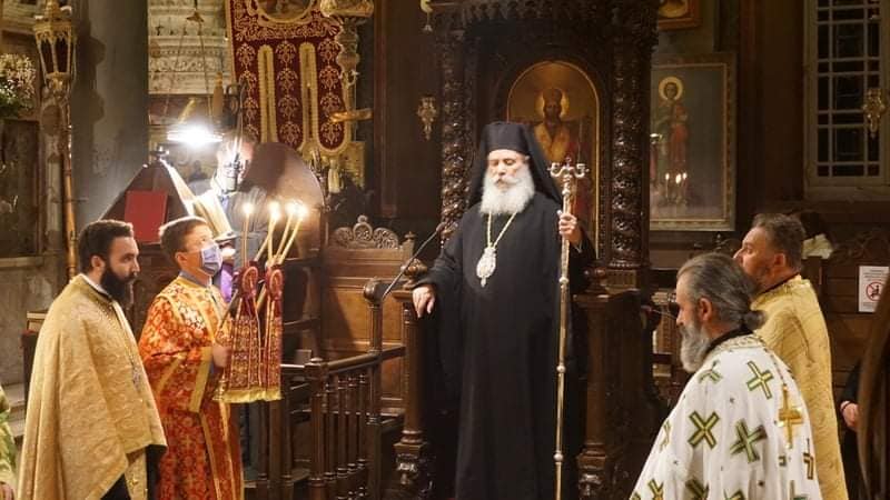 Πανηγυρικός Εσπερινός ονομαστηρίων Μητροπολίτη Ύδρας (ΦΩΤΟ)