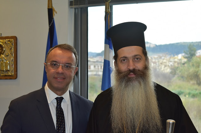 Ο Μητροπολίτης συνεχάρη τους εκ Φθιώτιδος υπουργούς της Κυβέρνησης
