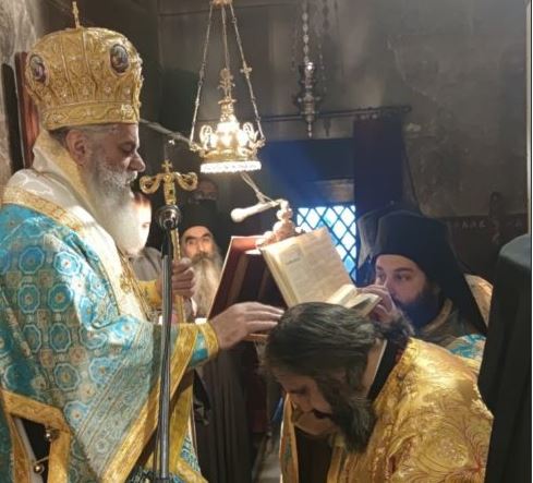 Χειροτονία Διακόνου στη Μονή του Μεγάλου Σπηλαίου