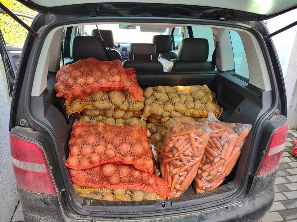 Mitropolitul Banatului a donat peste 250 de kilograme de legume și fructe migranților din Timișoara
