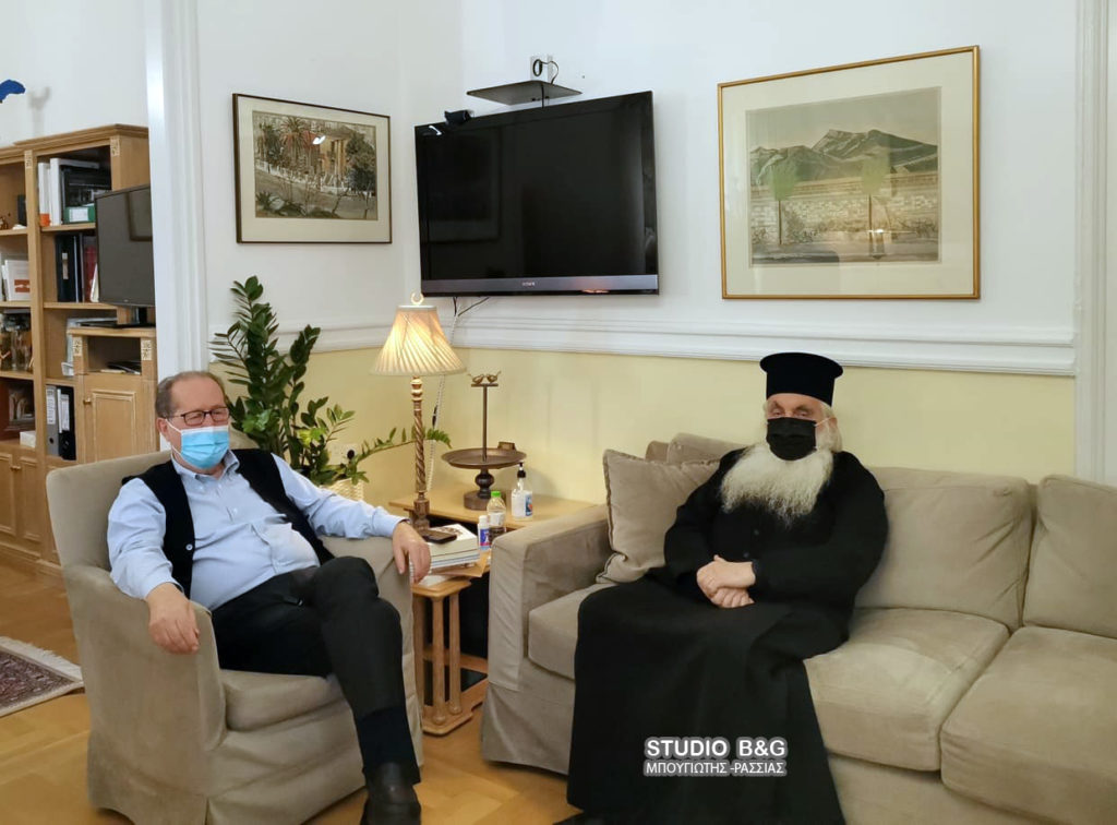 Στον Περιφερειάρχη Πελοποννήσου  ο Μητροπολίτης Αργολίδος