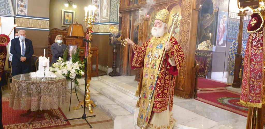 Στον Ιερό Ναό Αρχαγγέλων Ντάχερ ιερούργησε ο Πατρ. Αλεξανδρείας