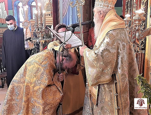 Χειροθεσία πνευματικού τέλεσε ο Μητροπολίτης Σπάρτης