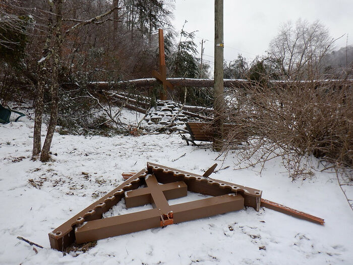 APPEAL: HOLY CROSS MONASTERY SUFFERS SEVERE ICE STORM DAMAGE