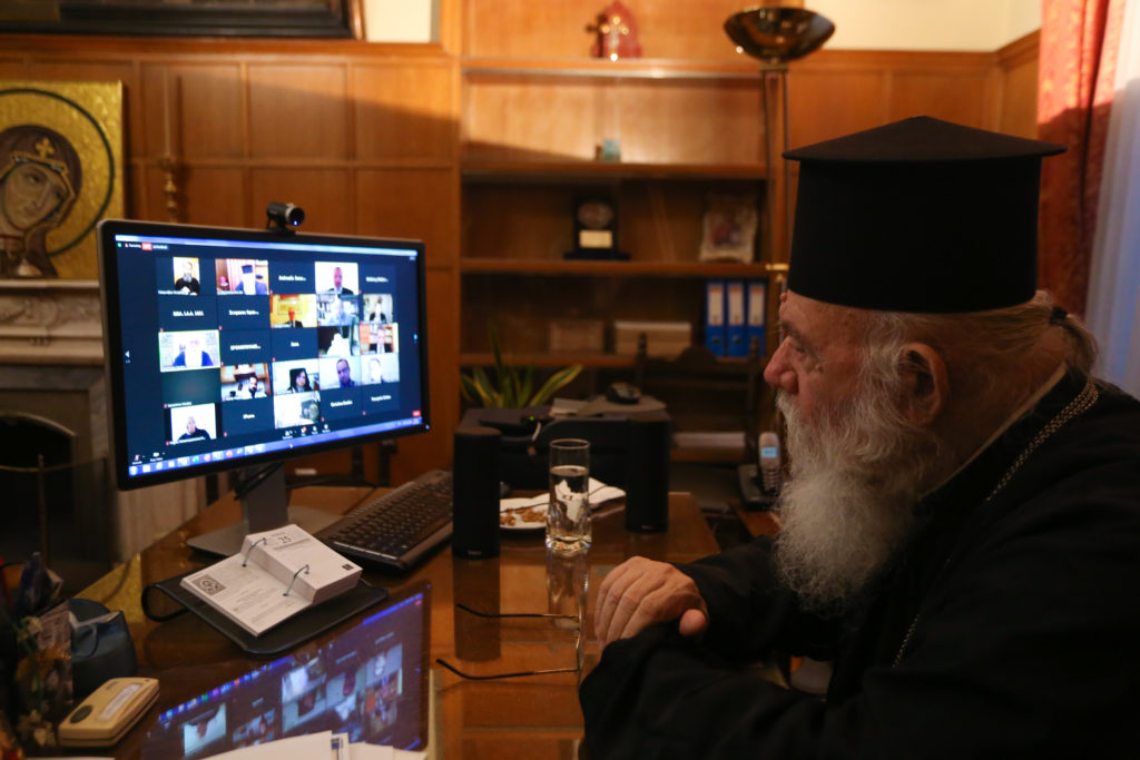 Την έναρξη ημερίδας για το 1821 κήρυξε ο Αρχιεπίσκοπος Ιερώνυμος