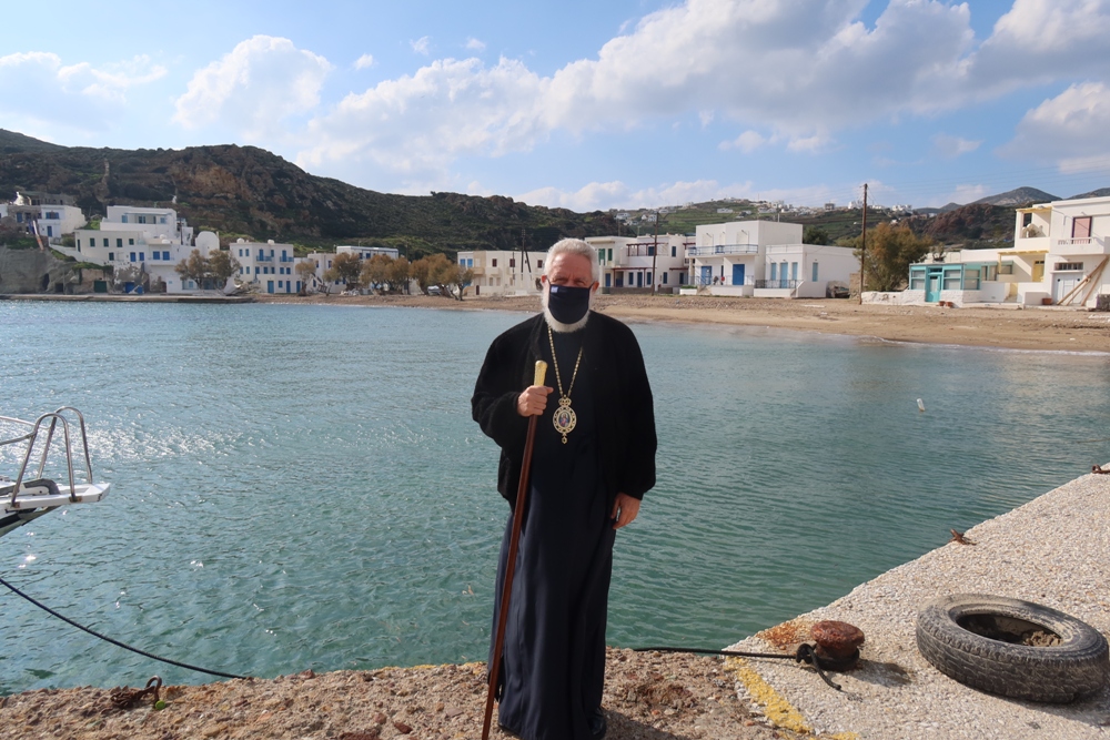 Στην Κίμωλο περιόδευσε ο Μητροπολίτης Σύρου