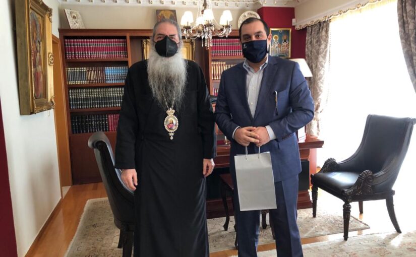 Στον Μητρ. Πειραιώς ο νέος υφυπουργός Ναυτιλίας