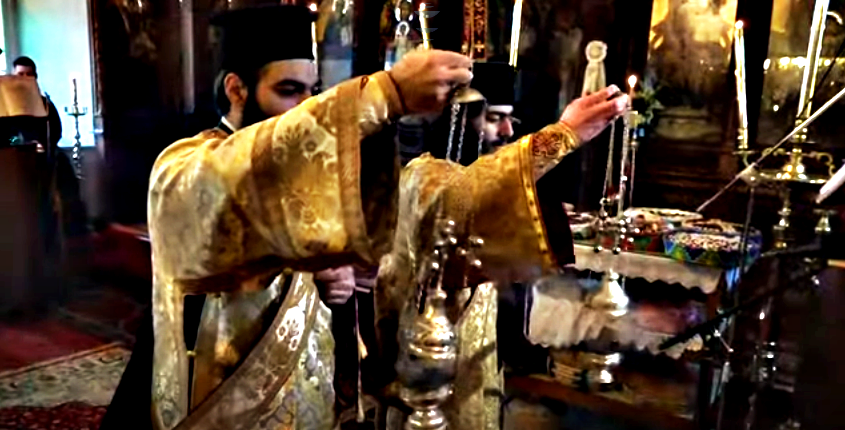 Ο Μόρφου Νεόφυτος στον Άγιο Αυξίβιο Αστρομερίτη