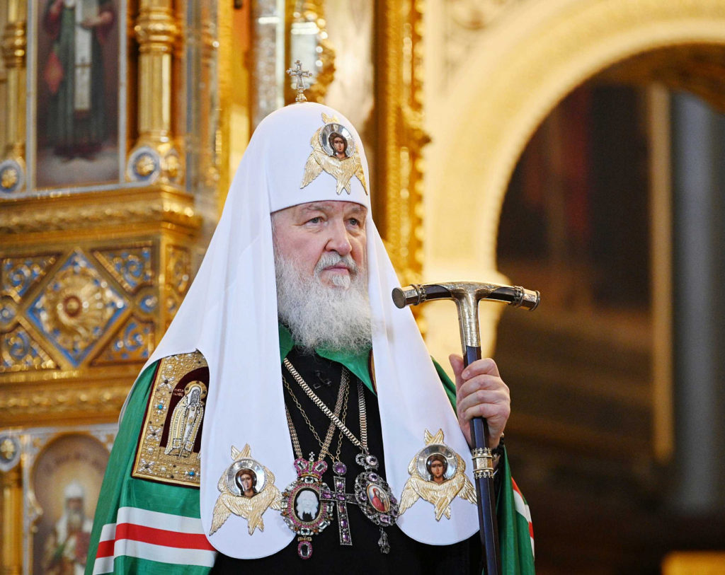 В двенадцатую годовщину интронизации Святейший Патриарх Кирилл совершил Литургию в Храме Христа Спасителя