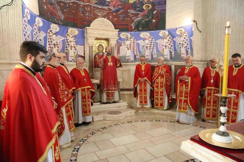 Patron Saint-day of the church of Saint Symeon the Myrrh-Gusher in New Belgrade