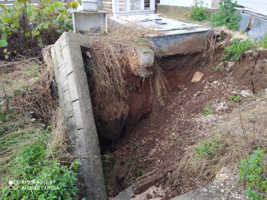 Κραυγή αγωνίας για το κοιμητήριο Κατούνας! Θλιβερές εικόνες…