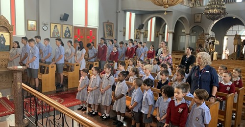 St George College Thebarton opening blessing service 2021