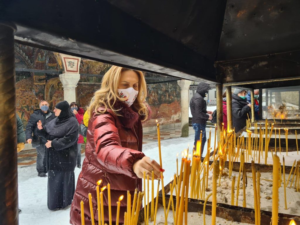 Στην Ιερά Μονή Τροϊάν η Υπ. Τουρισμού της Βουλγαρίας