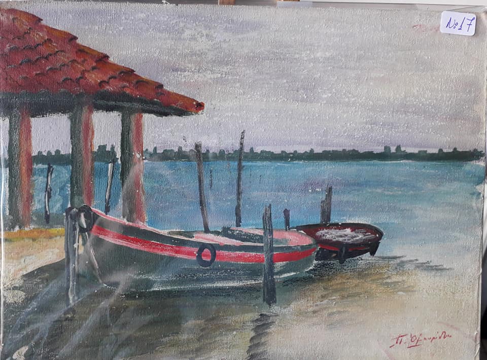 Πίνακες ζωγραφικής για την Ι. Μονή Παναγίας Γουμερά