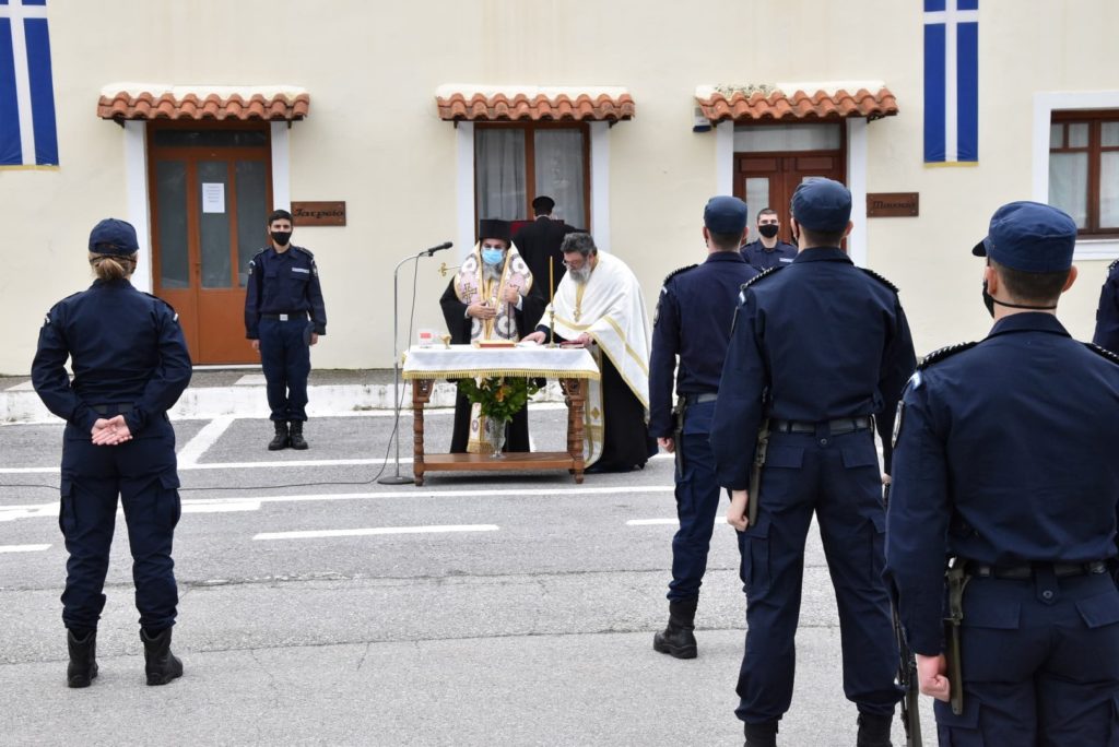 Ο Μητροπολίτης στην Ορκωμοσία των Δόκιμων Αστυφυλάκων
