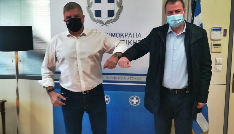 Συνάντηση Πατούλη με τον Κοσμήτορα της Θεολογικής Σχολής